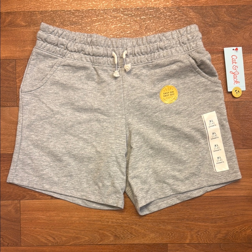 BNWT Girls Cat & Jack Jersey Shorts Sz 14